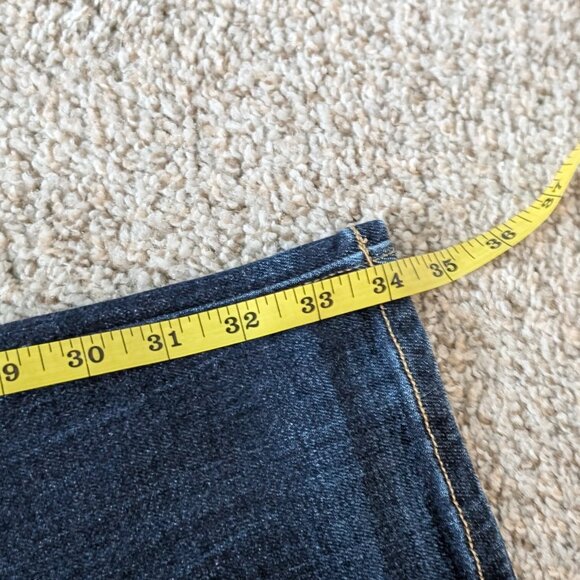 Lot 2 pair Buckle Black straight Stretch Jean 36 x 34 - Picture 8 of 11